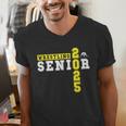 Wrestling Senior Night Wrestling Senior 2025 Graduation 22 Men's V-Neck T-Shirt
