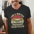 Writer Shirt Men Women Author Book Novelist Poet Men's V-Neck T-Shirt