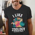 Zoologist Scientist Wildlife Biologist Zoology Introverted Men's V-Neck T-Shirt Zoologist Scientist Wildlife Biologist Zoology Introverted Men's V-Neck T-Shirt