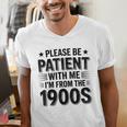 1900s Generation – Nostalgia Graphic Men's V-Neck T-Shirt