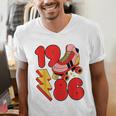 1986 Retro Roller Skate Vintage 80s Nostalgia Collector Men's V-Neck T-Shirt