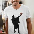 2019 Football Graduation Dab Shirt- Dabbing Graduate Men's V-Neck T-Shirt
