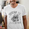 39th Birthday Women Book Lovers Chapter 39 Its My Birthday Men's V-Neck T-Shirt