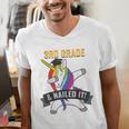 3RD GRADE NAILED IT UNICORN DABBING GRADUATION T-SHIRT Men's V-Neck T-Shirt
