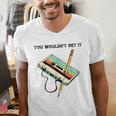 70s 80s 90s Retro Party Costume Nostalgia Cassette Men's V-Neck T-Shirt 70s 80s 90s Retro Party Costume Nostalgia Cassette Men's V-Neck T-Shirt