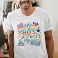 This Is My 80’s Costume Retro Nostalgia Premium Men's V-Neck T-Shirt
