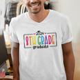 8th Eighth Grade Graduation 2025 Graduate Last Day Of School Men's V-Neck T-Shirt