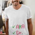 AKA Doctor Medical Worker Appreciation Graduation Men's V-Neck T-Shirt