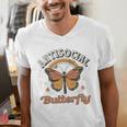 Antisocial Butterfly Tee For Introvert Men Women Girls Men's V-Neck T-Shirt
