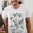 Most Ardently Book Lover Book Club Men's V-Neck T-Shirt