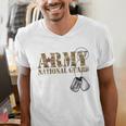 Army National Guard Mom Army National Guard Graduation Mom Men's V-Neck T-Shirt