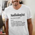Audiologist Audiology Student Graduation Ear Doctor Men's V-Neck T-Shirt