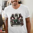 Book Dragon Yes I Really Do Need All These Books Men's V-Neck T-Shirt