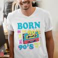Born In The 80's But 90's Made Me Nostalgia Cassette Tape Premium Tri-Blend Men's V-Neck T-Shirt Born In The 80's But 90's Made Me Nostalgia Cassette Tape Premium Tri-Blend Men's V-Neck T-Shirt