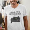 Bring Back Fax Machines Office Sarcasm Nostalgia Premium Tri-Blend Men's V-Neck T-Shirt