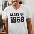 Class Of 1968 High School College Graduation Reunion Men's V-Neck T-Shirt