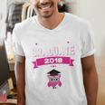 Class Of 2018 Preschool Graduation Girls Pre K Men's V-Neck T-Shirt
