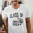 Class Of 2019-High School College University GRADUATION Men's V-Neck T-Shirt
