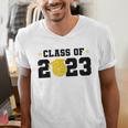 Class Of 2023 Graduation Waterpolo Senior 2023 Men's V-Neck T-Shirt