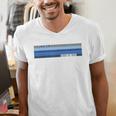 Class Of 2023 Senior Retro 2023 Grad Graduate Graduation Men's V-Neck T-Shirt