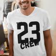 Class Of 2023 Seniors 23 Senior Graduation Idea Men's V-Neck T-Shirt