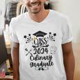 Class Of 2024 Culinary Graduate Culinary Chef Graduation Men's V-Neck T-Shirt