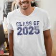 Class Of 2025 Grow With Me Future Graduation Year Men's V-Neck T-Shirt