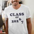 Class Of 2026 Graduation So Done Grade Middle High School Men's V-Neck T-Shirt