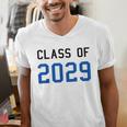 Class Of 2029 Graduation T-Shirts Men's V-Neck T-Shirt