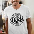 Cool Dads Club Father's Day From Daughter Son Best Dad Ever Men's V-Neck T-Shirt