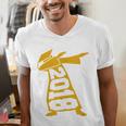 Dabbing Graduation Class Of 2018 T-Shirt School Colors Men's V-Neck T-Shirt