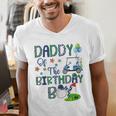 Daddy Of The Birthday Boy Hole In One Golf Lover Men's V-Neck T-Shirt