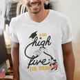 Disney Mickey Mouse A Big High Five For Today Graduation Men's V-Neck T-Shirt