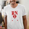 Earned It For Nurse Graduation Or RN LPN Nursing School Grad Men's V-Neck T-Shirt