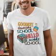 Elementary School End Of Year Graduation Middle Men's V-Neck T-Shirt