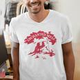 Enchanted Mesa Plateau Nostalgia Men's V-Neck T-Shirt