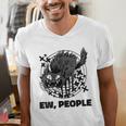 Ew People Introvert Cat Lover Crazy Cats Lady Men's V-Neck T-Shirt Ew People Introvert Cat Lover Crazy Cats Lady Men's V-Neck T-Shirt