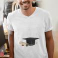Finance Accounting Graduation Shirt Worked My Assets Off Men's V-Neck T-Shirt