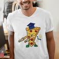Flossing Pizza Dairy OIT For Dairy OIT Graduation Men's V-Neck T-Shirt