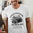 Forgive Me I'm From The 1900s No E-Car No SolarCells Men's V-Neck T-Shirt