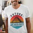 Future Archaeologist Pyramid Archaeology Student Graduation Men's V-Neck T-Shirt