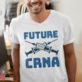 Future CRNA Nurse Anesthetist Student Nursing RN Graduation Men's V-Neck T-Shirt