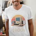 Geek Please Be Patient I'm From The 1900s Retro Computer PC Men's V-Neck T-Shirt Geek Please Be Patient I'm From The 1900s Retro Computer PC Men's V-Neck T-Shirt