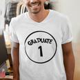Graduate 1 Graduation Shirt Men's V-Neck T-Shirt