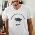 Graduation 2018 The Tassel Was Worth The Hassle Men's V-Neck T-Shirt