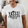 Graduation Masters For Women Men's V-Neck T-Shirt
