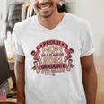 Graduation Proud Mom Of 8th Grade Graduate Men's V-Neck T-Shirt