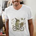 On My Way To Hoard Books And Cause Chaos Men's V-Neck T-Shirt On My Way To Hoard Books And Cause Chaos Men's V-Neck T-Shirt