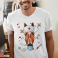 Horse Nurse RN ER Nursing School Graduation Men's V-Neck T-Shirt