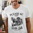 Horse Please Be Patient With Me I'm From The 1900s Men's V-Neck T-Shirt Horse Please Be Patient With Me I'm From The 1900s Men's V-Neck T-Shirt